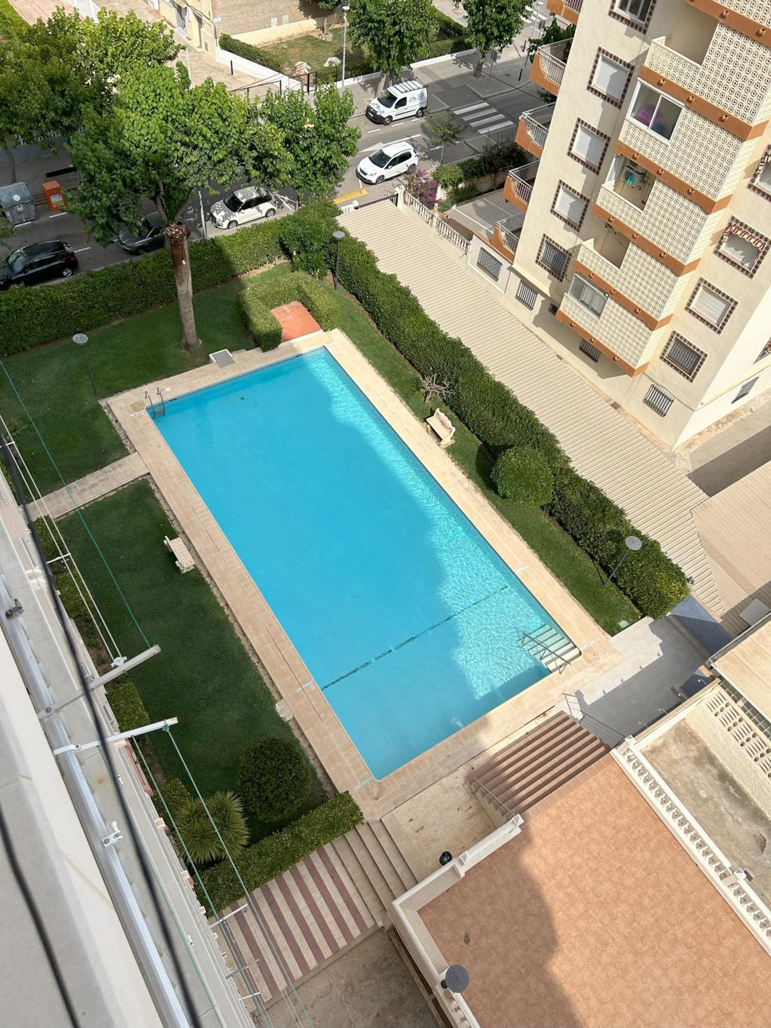 Apartamento Gandia Playa 150M Playa Con Parking Privado Y Piscina Playa de Gandia Dış mekan fotoğraf