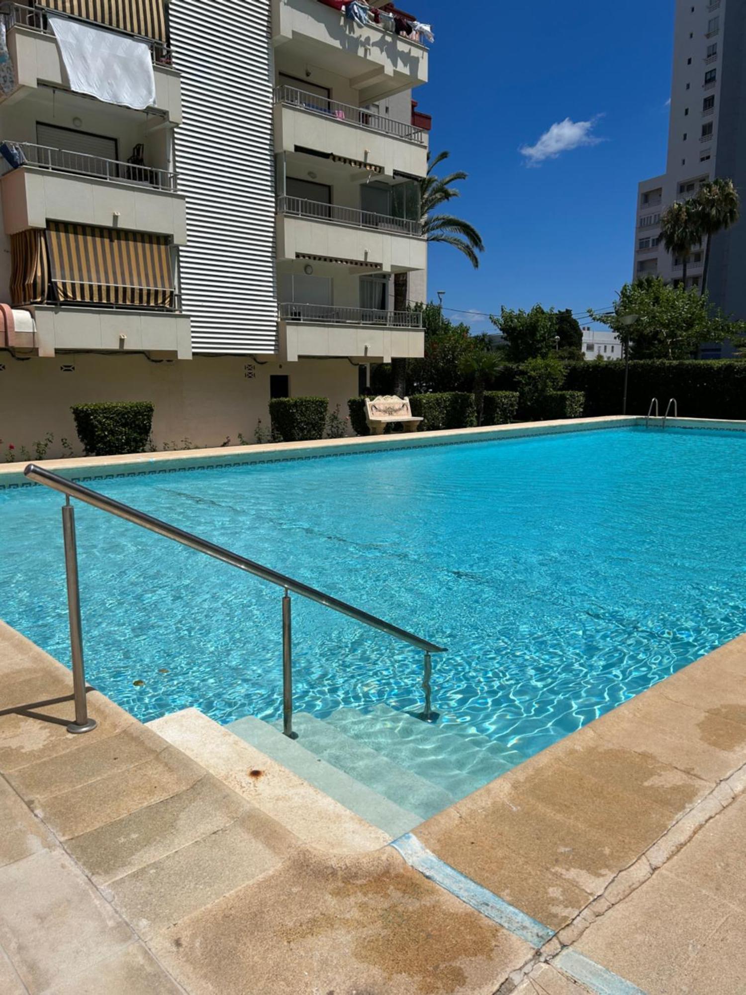 Apartamento Gandia Playa 150M Playa Con Parking Privado Y Piscina Playa de Gandia Dış mekan fotoğraf