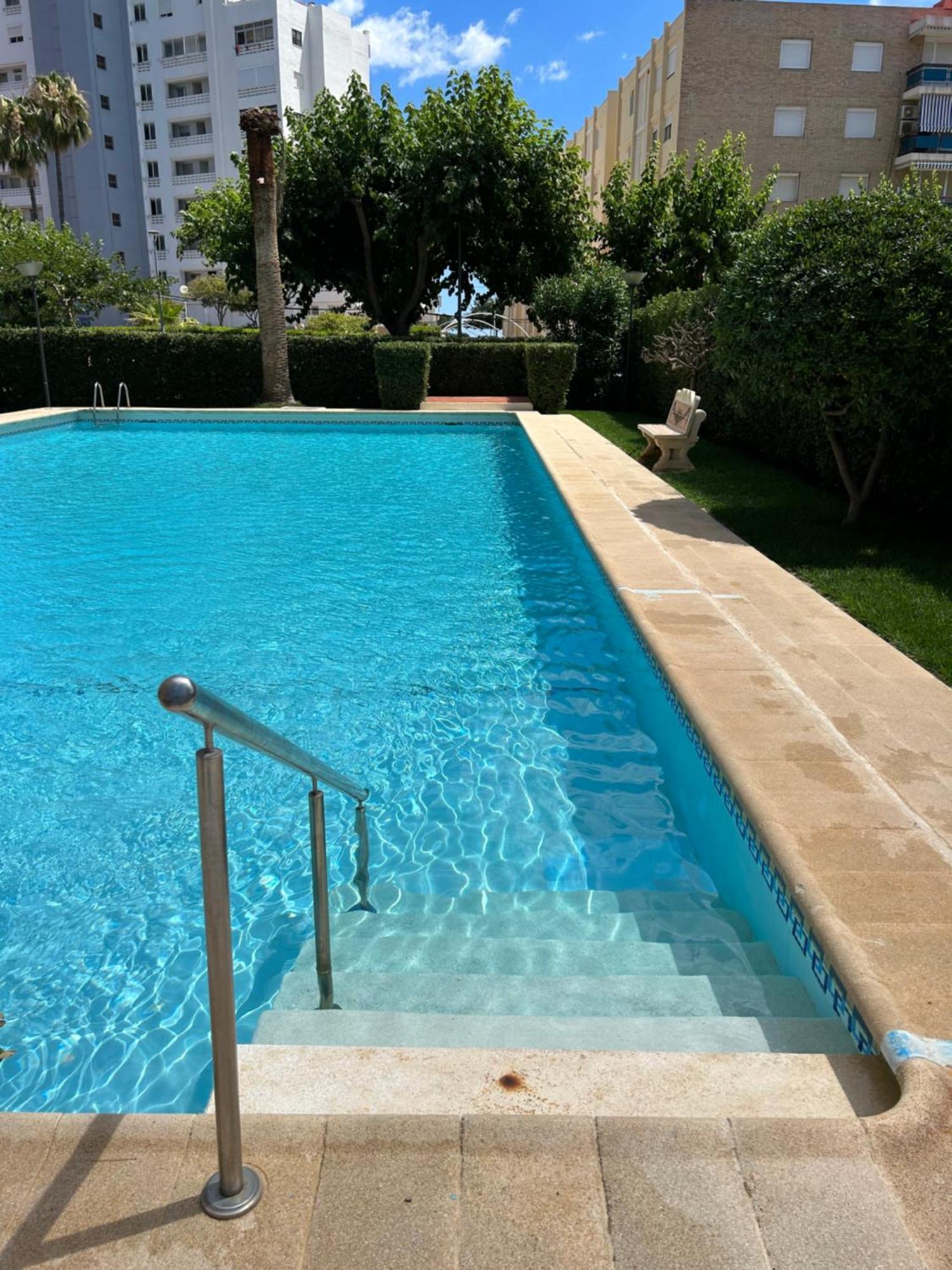 Apartamento Gandia Playa 150M Playa Con Parking Privado Y Piscina Playa de Gandia Dış mekan fotoğraf